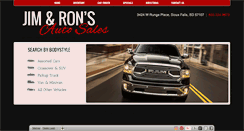 Desktop Screenshot of jimandronsautosales.com